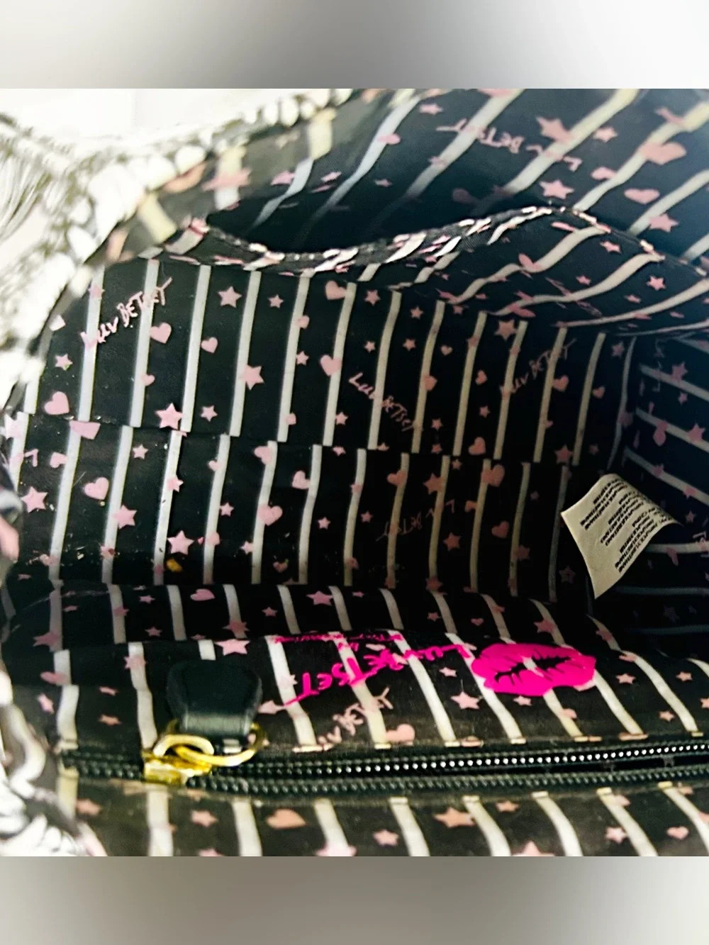 Betsey Johnson Pink Butterfly Mini Backpack/Purse 🦋